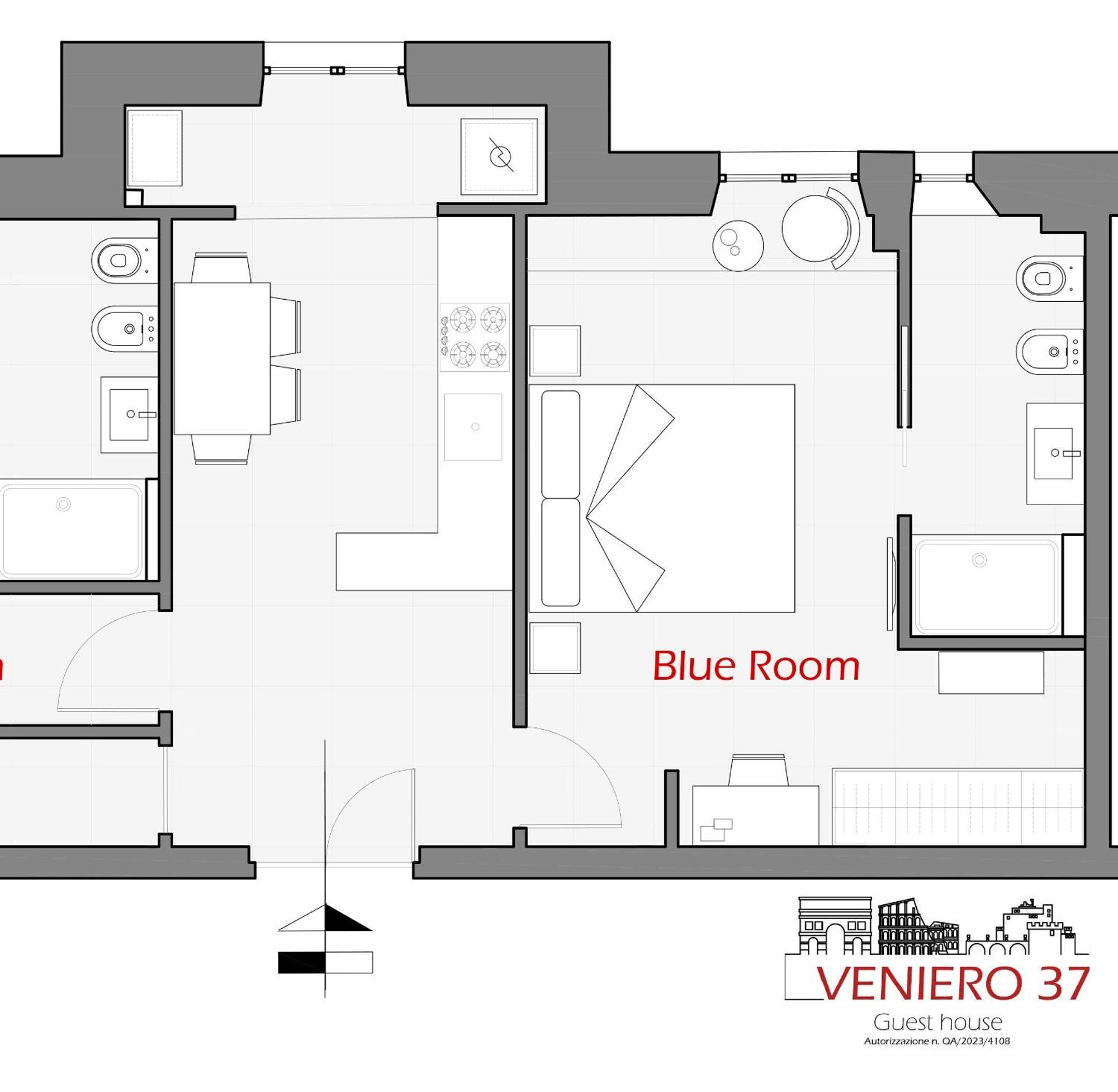 Pensión Veniero37 *